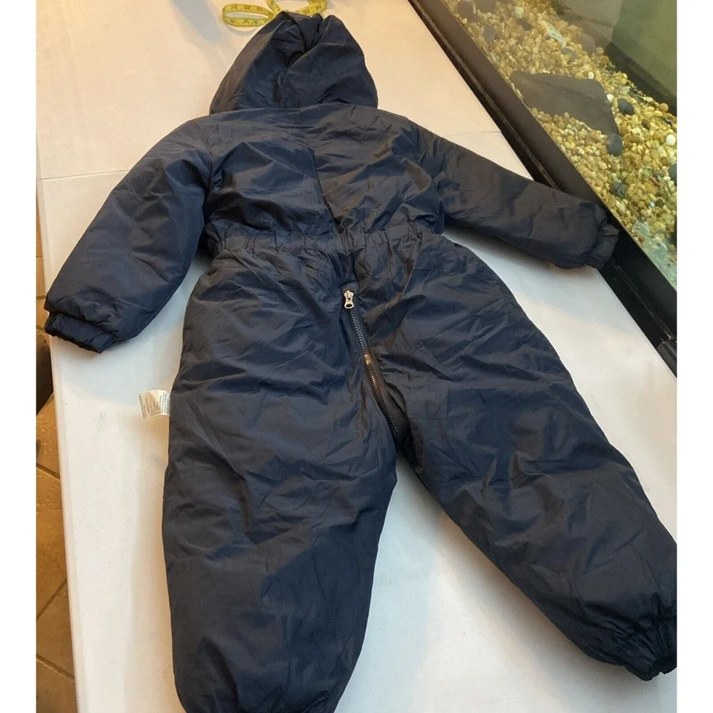 Murmurbear Toddler Snowsuit Navy 120cm